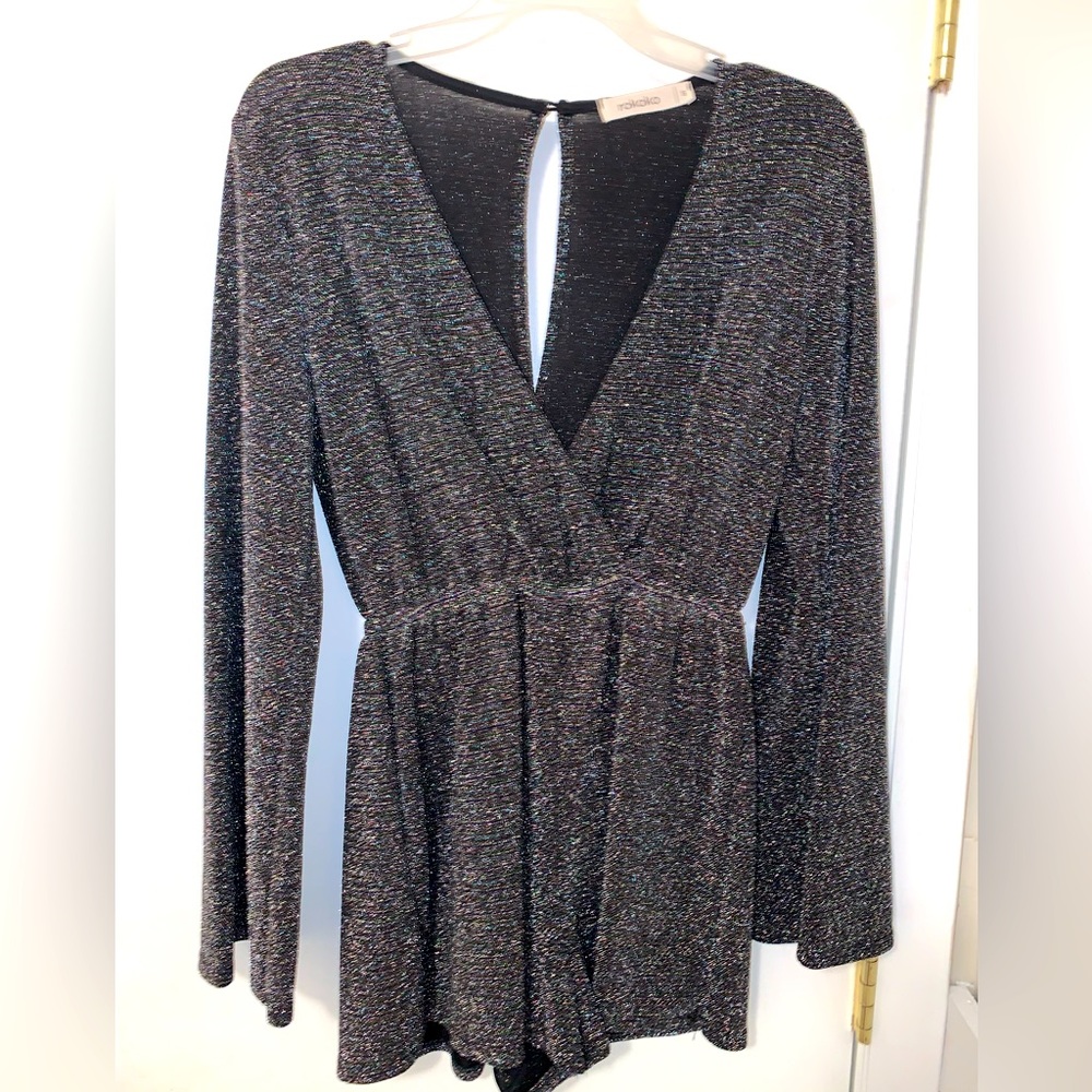 Rokoko chrome romper, size small